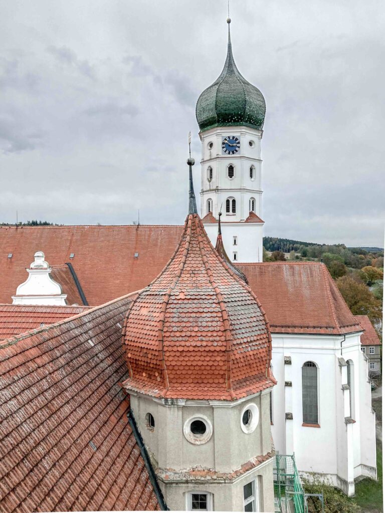 Wettenhausen während Sanierung